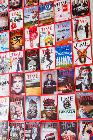 New York - MARCH 7, 2017: Time Magazine on March 7 in New York,