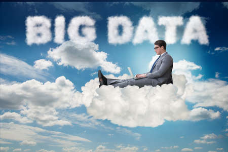 Big Data concept in IT technologyの写真素材