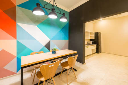 Modern kitchen interior at home
