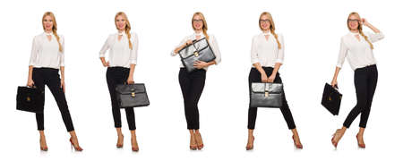 Woman businesswoman in business conceptの写真素材