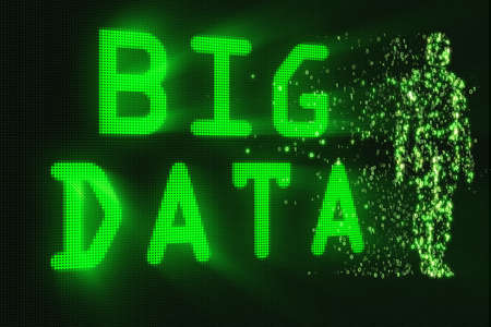 Big data modern computing conceptの写真素材