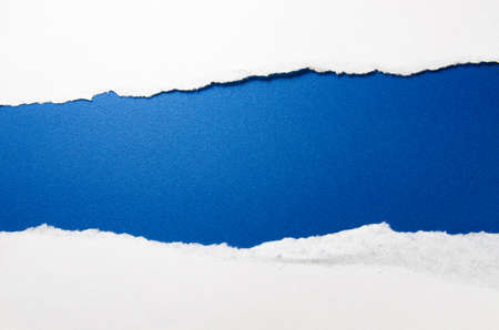 Torn paper with blank space for your message