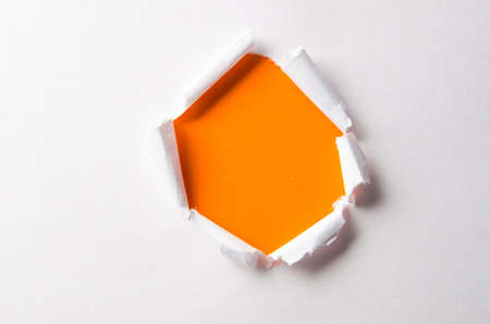 Torn paper with blank space for your messageの写真素材