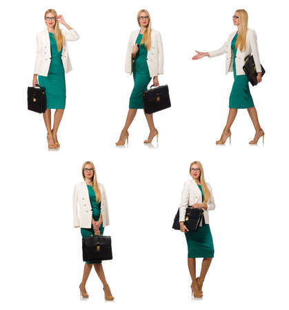 Woman businesswoman in business conceptの写真素材
