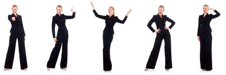 Woman businesswoman in business conceptの写真素材