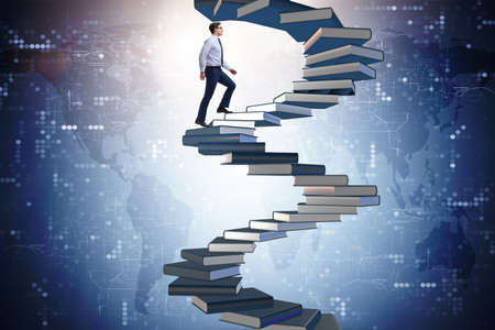 Career progression through investment in good educationの写真素材