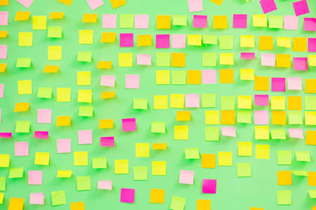 Many reminders in business concept