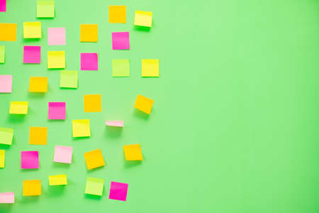Many reminders in business concept