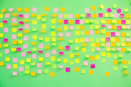 Many reminders in business concept