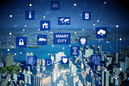 Concept of smart city and internet of many things