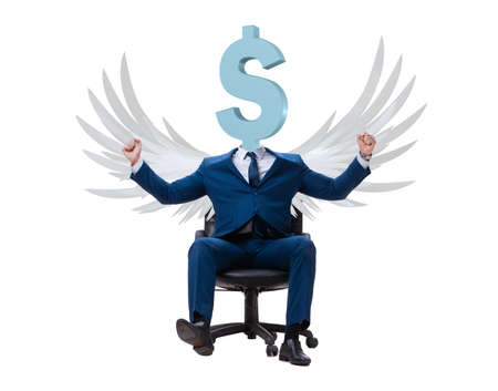 Angel investor in start-up conceptの写真素材