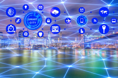 Concept of smart city and internet of things