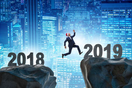Concept of transition between 2018 and 2019