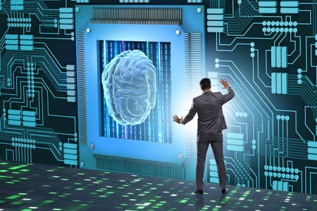 Cognitive computing concept as modern technology