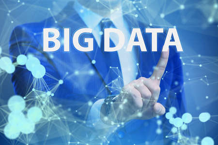 Big data concept with data mining analystの写真素材