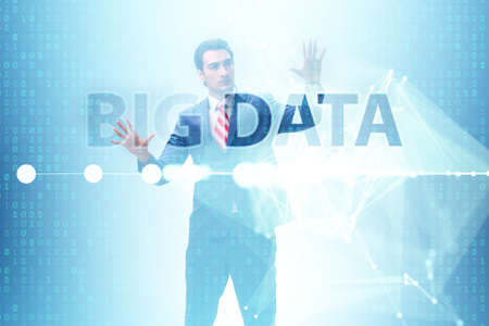 Big data concept with data mining analystの写真素材