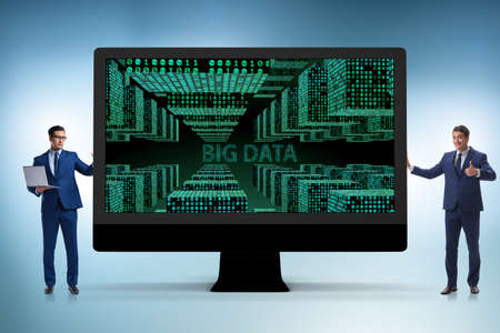 Big data concept with data mining analystの写真素材