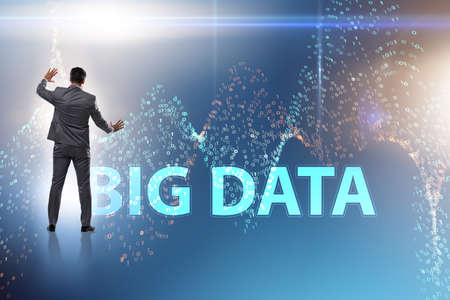 Big data concept with data mining analystの写真素材