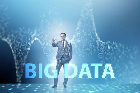 Big data concept with data mining analystの写真素材