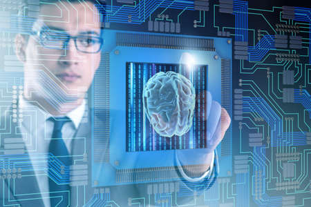 Cognitive computing concept as modern technology