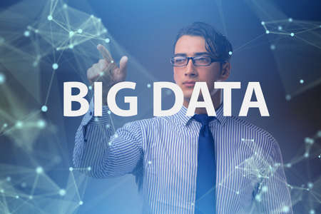 Big data concept with data mining analystの写真素材