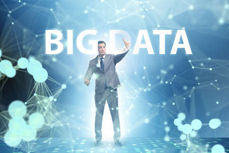 Big data concept with data mining analystの写真素材