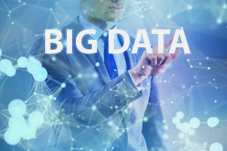 Big data concept with data mining analystの写真素材