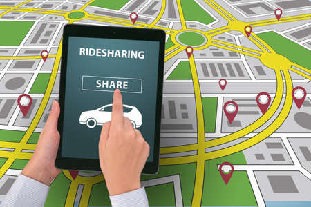 Concept of car ordering online