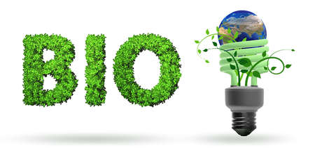 Concept of energy efficiency - 3d renderingの写真素材