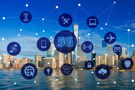 5g internet concept in technology concept
