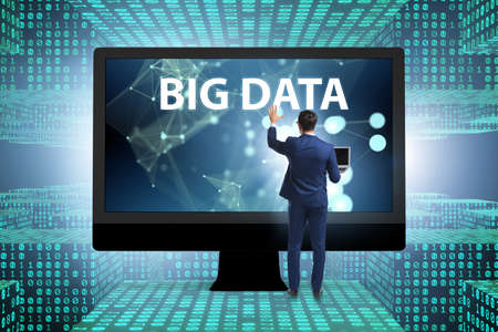 Big data concept with data mining analystの写真素材