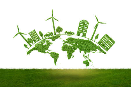 Concept of environmental protection - 3d rendering