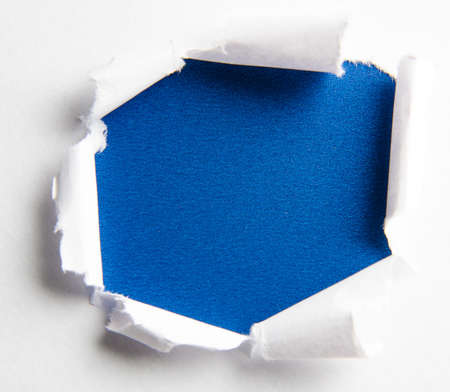 The torn paper with blank space for your messageの写真素材