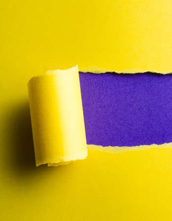The torn paper with blank space for your messageの写真素材