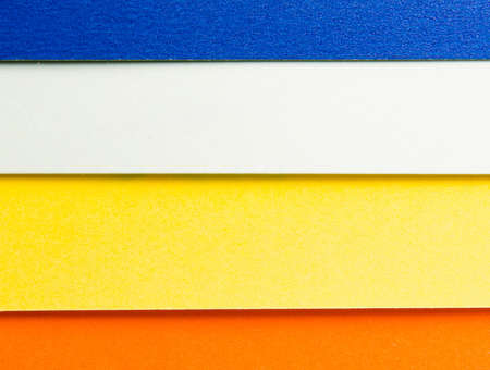 The torn paper with blank space for your message