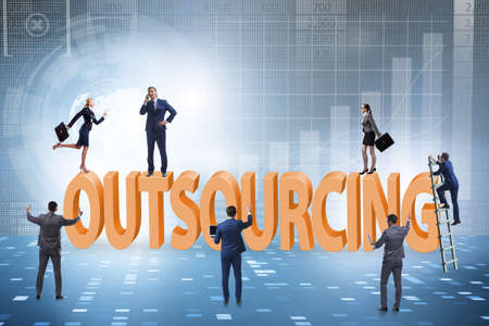 Concept of outsourcing in modern business