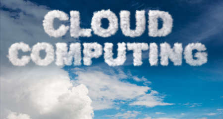 Cloud computing storage in IT concept