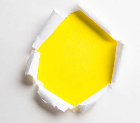 Torn paper with blank space for your messageの写真素材