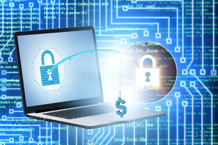 Computer and online security concept