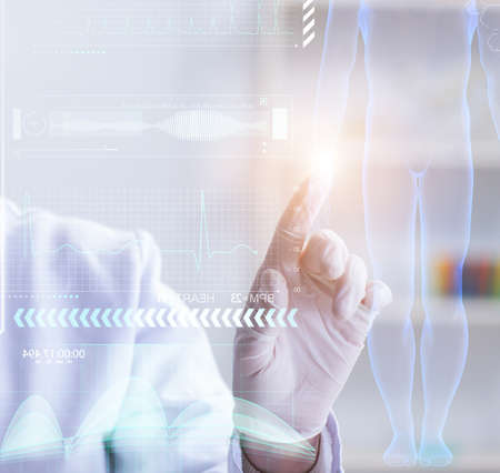 Woman doctor in telemedicine health concept