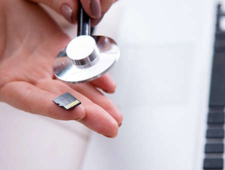 Hard drive repair and data recovery with restoration