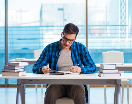 Student during lecture in universityの写真素材