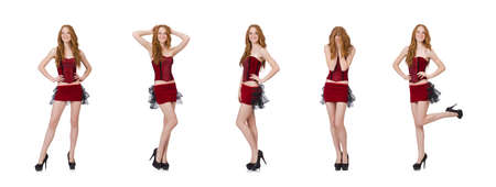 Woman in fashion clothing conceptの写真素材