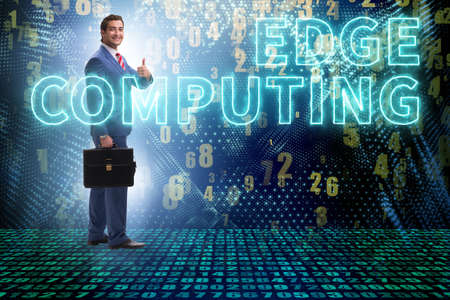 Concept of cloud edge and fog computing