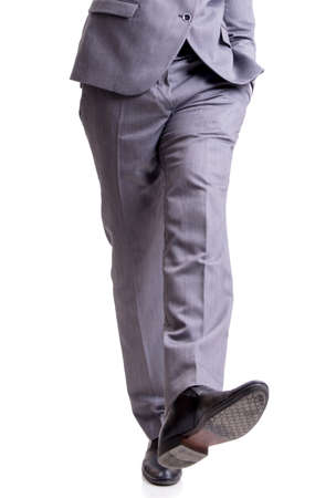 Businessman isolated on the white backgroundの写真素材