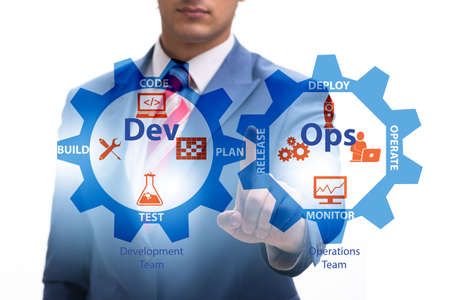 DevOps software development IT concept