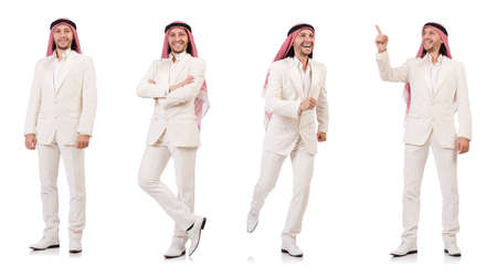 Arab man in diversity conceptの写真素材