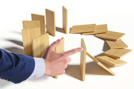 Domino effect and the competition concept