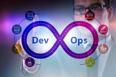 DevOps software development IT concept