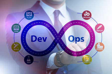 DevOps software development IT concept